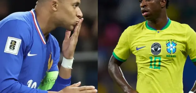 موعد مباراة البرازيل وفرنسا اليوم والقنوات الناقلة والتشكيل المتوقع في قمة عالمية نارية