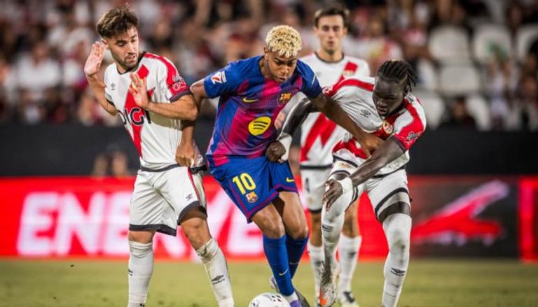 برشلونة يحسم بصعوبة أمام رايو فاييكانو.. نتيجة مباراة برشلونة ورايو فاييكانو 1 نتيجة مباراة برشلونة ورايو فاييكانو برشلونة يحسم بصعوبة أمام رايو فاييكانو.. هدف آراوخو المبكر يمنح الفوز