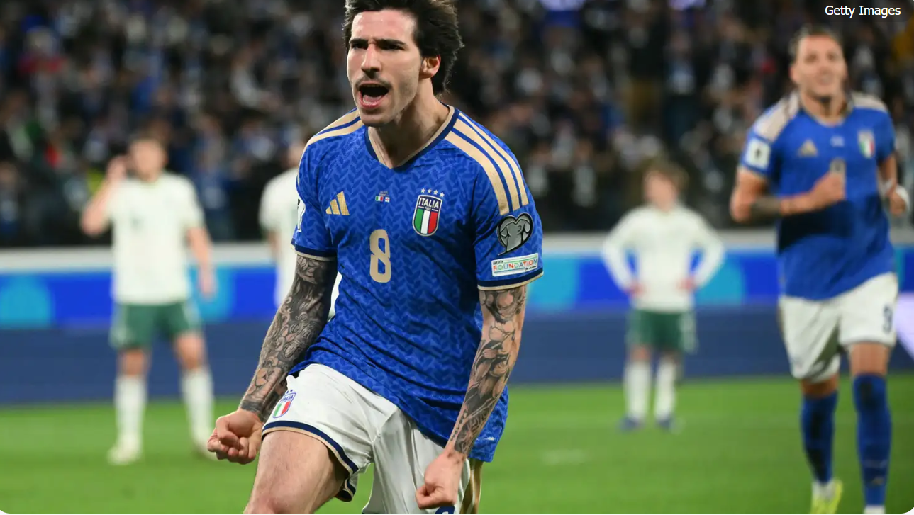 ترتيب منتخب إيطاليا بعد الفوز على أيرلندا الشمالية في ملحق المونديال 1 ترتيب منتخب إيطاليا بعد الفوز على أيرلندا الشمالية في ملحق المونديال