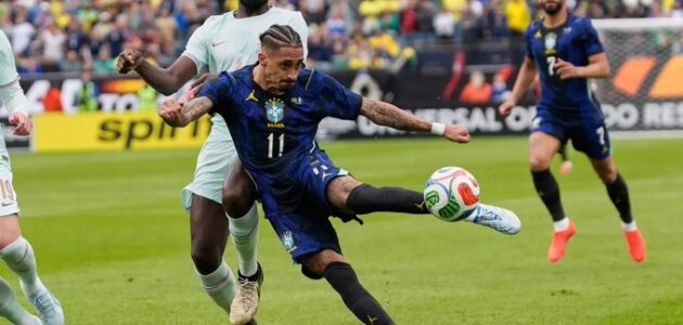 إصابة رافينيا تمنعه من حضور مباراة أتلتيكو مدريد