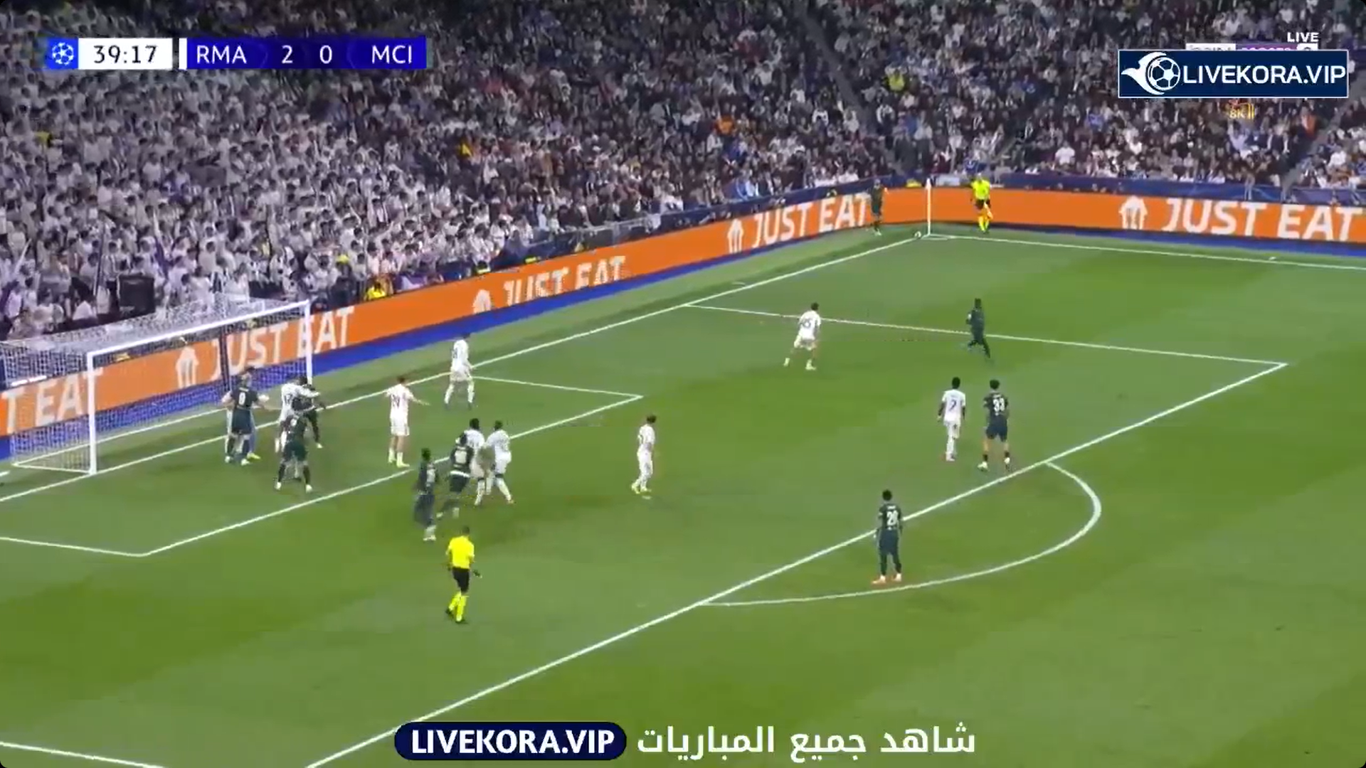 نتيجة مباراة الريال ضد مان سيتي اليوم في دوري أبطال أوروبا .. هاتريك فالفيردي يقود الملكي لفوز تاريخي 3 نتيجة مباراة الريال ضد مان سيتي اليوم.. هاتريك فالفيردي يسجل الهدف الثاني