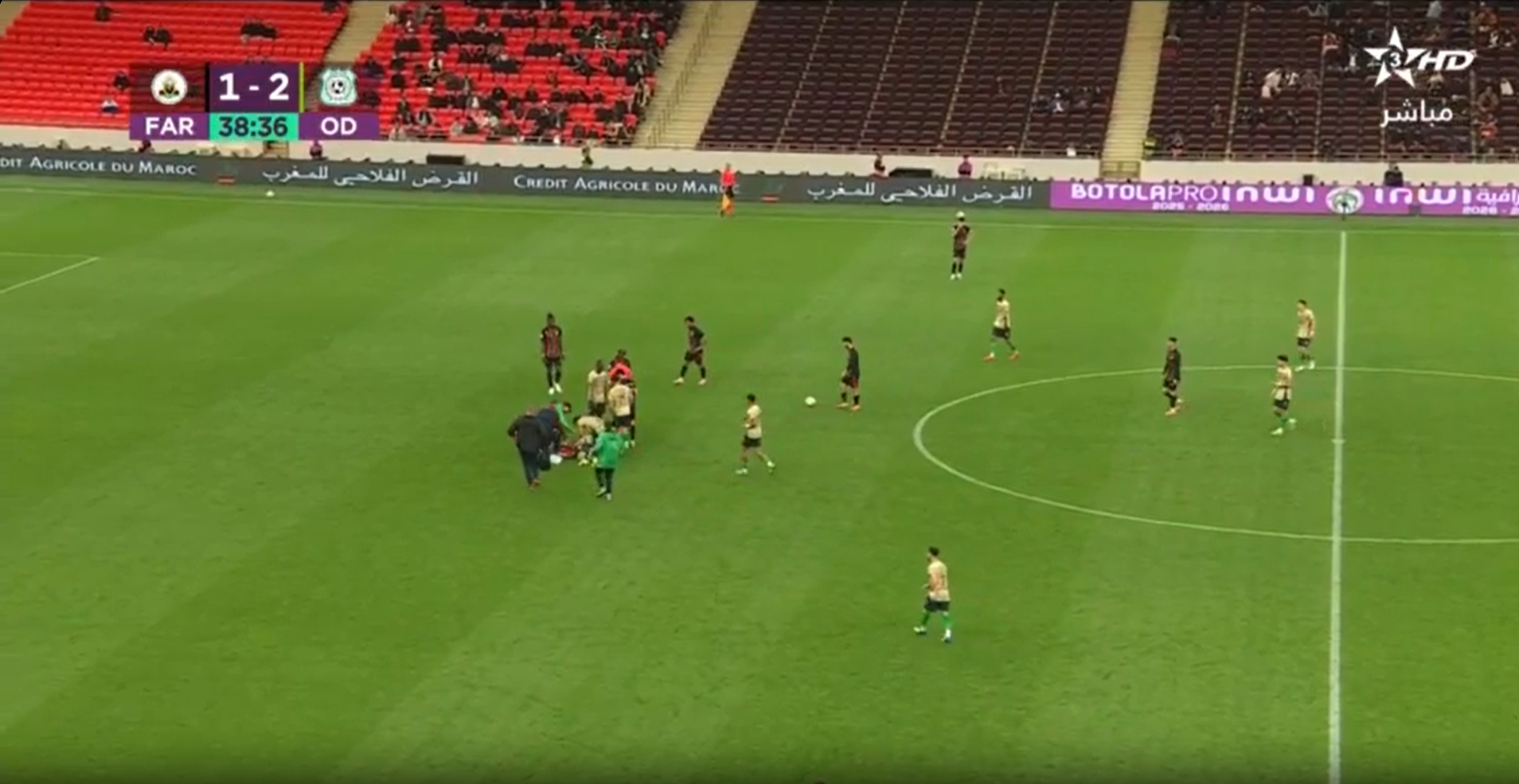 فاتورة "النقاط الثلاث".. إصابات مقلقة في صفوف الجيش الملكي بعد موقعة الدشيرة 1 إصابات الجيش الملكي اليوم