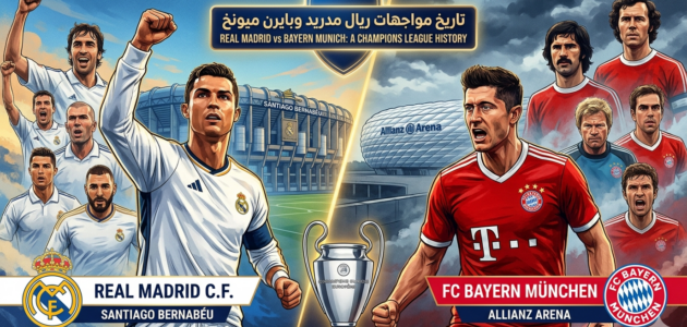 تاريخ مواجهات ريال مدريد وبايرن ميونخ..