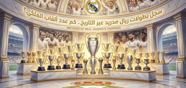 سجل بطولات ريال مدريد عبر التاريخ