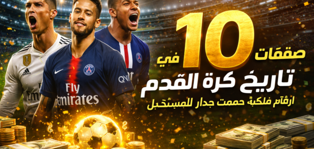 أغلى 10 صفقات في تاريخ كرة القدم
